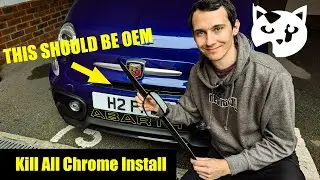 Abarth 595 Kill All Chrome