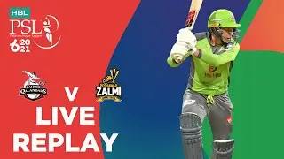 LIVE REPLAY &ndash; Lahore Qalandars vs Peshawar Zalmi | 1st Innings | Match 17 | HBL PSL 6
