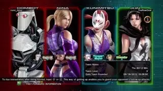 TEKKEN TAG TOURNAMENT 2, A WILD COMBOT APPEARS ThaRawDeal (Jun, Kunimitsu) nonz_heuy (Combot, Nina)