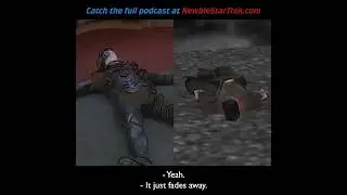 Borg body fades away like a video game