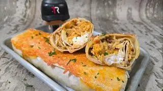 Жареный сырный буррито Taco Bell Copycat &mdash; сырное, хрустящее, сытное совершенство!