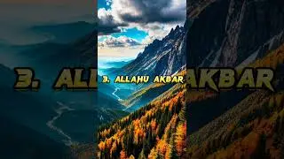 4 words Allah loves the most#islamic #muslim #shorts #viral#trending
