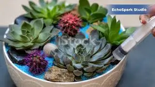 DIY Succulent Teacup Gardens for Plant Lovers #PlantLovers #SucculentDecor | EchoSpark Studio