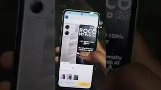 new mobile edit with poco m7pro