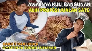Mantap !! Awalnya Tukang Bangunan Alih Profesi Jualan Sate Maranggi, Baru 3 Hari Omset 300 Tusuk/hri