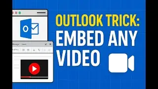 Embed a Video in Outlook Email | Quick & Easy Method | SAAS24