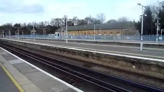 Trains at Orpington station 14/3/15