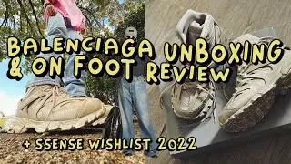 balenciaga track hike unboxing and review