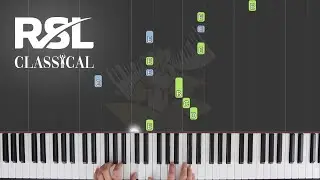 F&uuml;r Elise / RSL (Rockshool) Classical Piano Grade 2 / Synthesia Piano tutorial