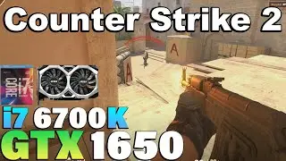 Counter Strike 2 - i7 6700K + GTX 1650