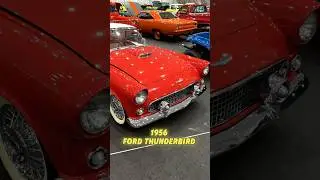 Classic 1956 Ford Thunderbird! SOLD at BARRETT-JACKSON! #ford #thunderbird #classiccars #sold