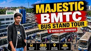 BMTC Bus Station Majestic Bangalore #platfrom Details #bmtc Bus Routes