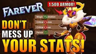 Farever MMORPG - How Damage Actually Works - Fervor, Armor Pen, Critical - Stat Priority for Damage!