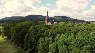 Drohnenflug bei Rinteln / Engern.