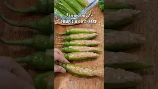 Dynamite Lumpia with Cheese #shorts #pinoyrecipeatibapa #DynamiteLumpiawithCheese #DynamiteLumpia