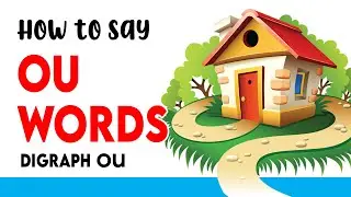 'ou' words | sound of ou letter combination | ou Digraph