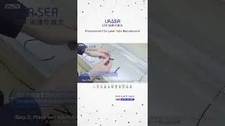 How to install CO2 laser tube? #laser #machine #manufacturing #china #factory #co2laser