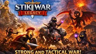STRONG AND TACTICAL WAR! 😱 Stick War: Legacy Epic Battle Gameplay