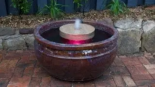 Make a pond in a pot