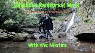 Cascade Falls - Macquarie Pass National Park NSW - Cascades Rainforest Walk - Must do with kids - 4K