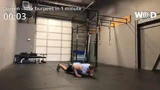 Max Burpees in 1 minute