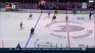 Game #375 Philadelphia Flyers @ Anaheim Ducks 4-5 (SO) Highlights (03.12.2014)