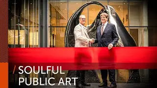 Captivating New York: ['SUMMIT of MANHATTAN' Sculpture | Todd Stuart's Breakthrough Public Art]
