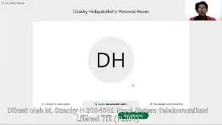 Tutorial menggunakan WebEx meeting pada pc dan menampilkan presentasi [Sistel UPI'20]