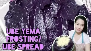 UBE yema frosting recipe|how to make yema spread|ube yema Recipe|homemade frosting|Mommie A Channel