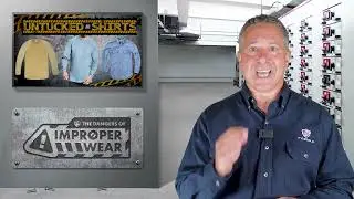 Arc Flash - The Dangers of Improper Wear &ndash; Untucked shirts