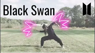 Black Swan by BTS Dance Cover [with Glow Scribble/Neon Lights Effects]