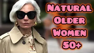 🔥Attractive Beautiful Natural Older Women Over 50+ || Trending outfit ideas 2026|| 