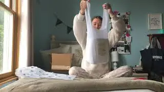 Coyuchi Sheet Unboxing (organic + nontoxic)