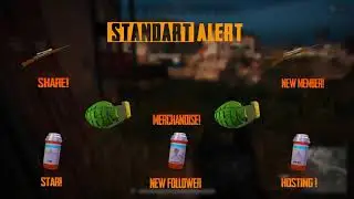 Super Cool Animated Alert For Gaming Streamer