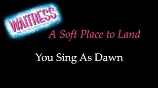 Waitress - A Soft Place To Land - Karaoke/Sing With Me: You Sing Dawn
