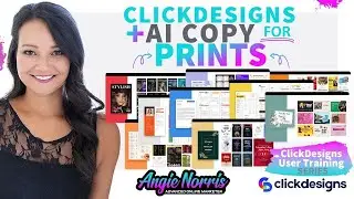 ClickDesigns + AI Copy for Prints