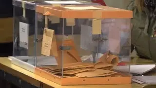 People in Barcelona cast their vote in Spain's snap election
