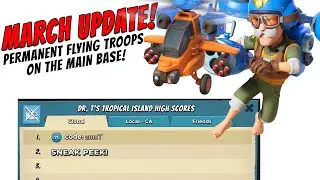 Ruddero & RCs on the Main Base! Boom Beach March Update!