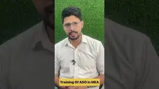 Training Of ASO in MEA