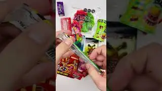 Toxic Waste Nuclear Sludge Sour Apple ASMR #shorts