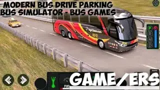 Modern Bus Drive Parking Bus Simulator - Bus Games..GAMEPLAY..