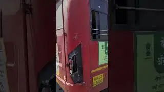 MSRTC Lal Pari Nanded Pune Overtaking CNG Pari Ambejogai Thane Acknowledgement #overtake