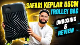 Safari Keplar 55 Cabin Suitcase | Safari Trolley Bag | Safari Trolley Bag Review | Cabin Trolley Bag