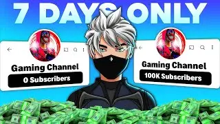 I Upload Gaming Shorts For 7 Days Only | Monetize Challenge ( shocking result😯)