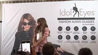 @paulaabdual announces #idolEyes #Fashion #Audio #Glasses #ces2023