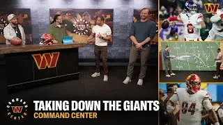 Commanders Heading to NY 🗽 for Giant Showdown! | Command Center | Washington Commanders | NFL