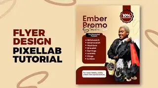 Как создать рекламный буклет в Pixellab || Дизайн для смартфонов || Урок по Pixellab || Ember Sales