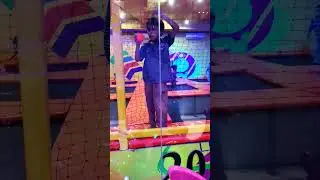 Fun Cage #pakchina mall #funcage #trampoline #softball #play #fun G9 Markaz #islamabad #playarea fun