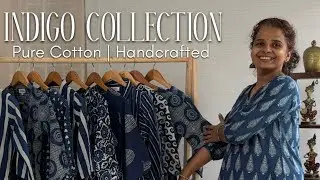 12 new pieces in Dabu Indigo Cotton|Handblock Prints|Natural Dyes|#indigoprint #dabuprint #cotton