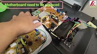 Fridge repair Hitachi Inverter Motherboard problem causing whole fridge no Electric power 20260105